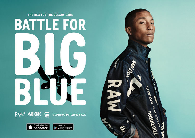 © G-Star RAW, Pharrell Williams "Battle for Big Blue" 