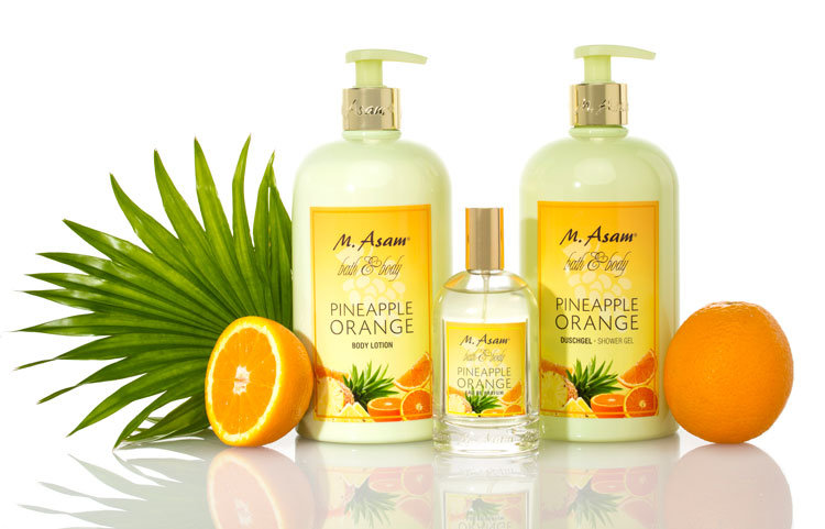 @M.Asam Pineapple Orange Set