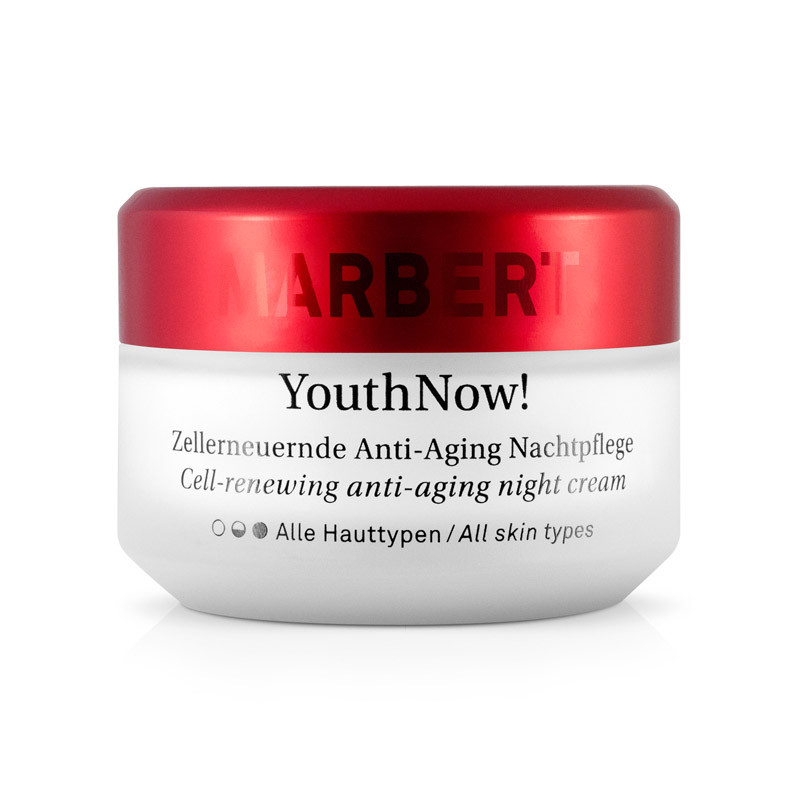 ©Marbert YouthNow! Anti-Aging Nachtpflege, ca. 35 Euro