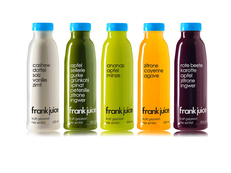 Detox-Säfte von Frank Juice