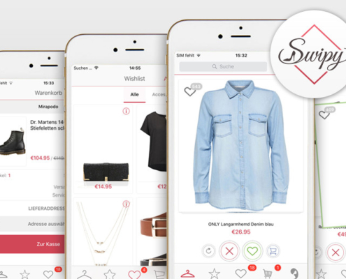 Swipy die Shopping App