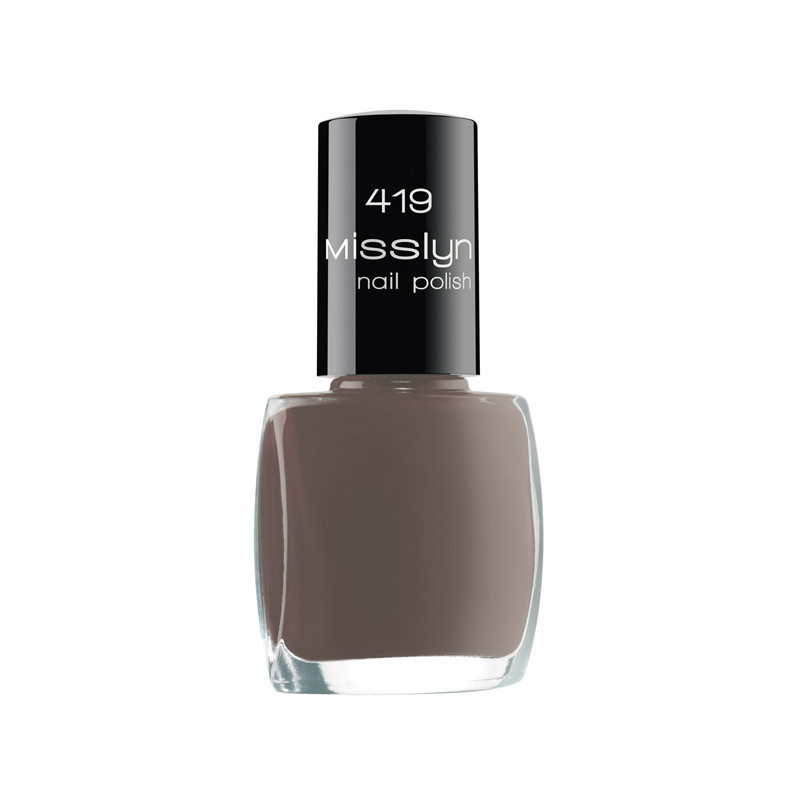Nagellack dunkles Taupe
