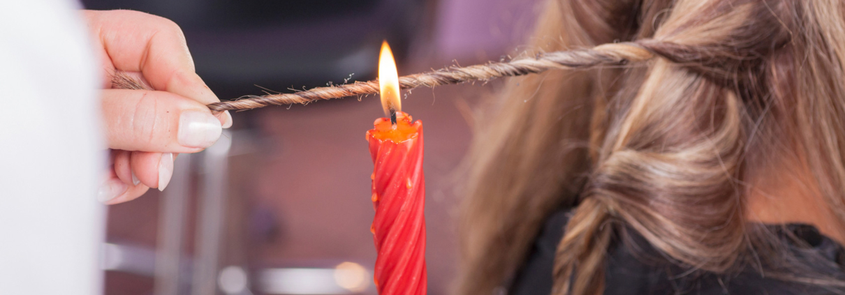 Candle Cutting: Bekämpft Spliss mit Feuer