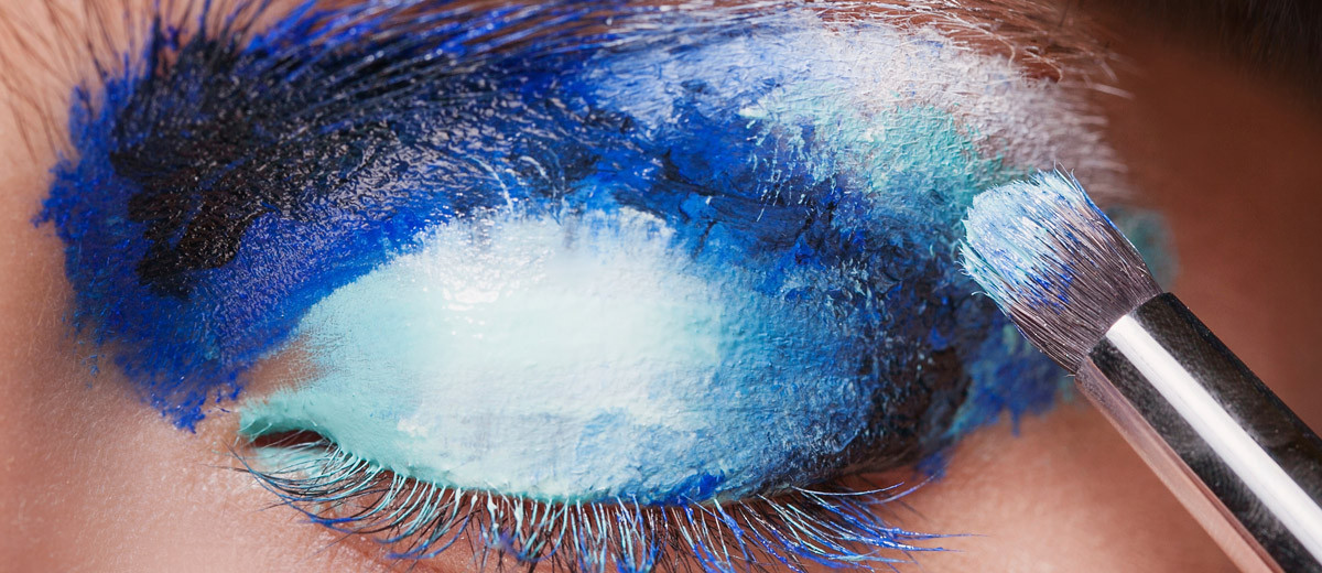 Beautytrend Blau Lidschatten, Eyeliner und Co.
