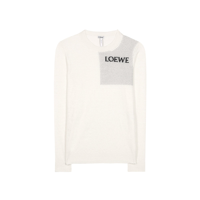 Weißer Sweater von Loewe