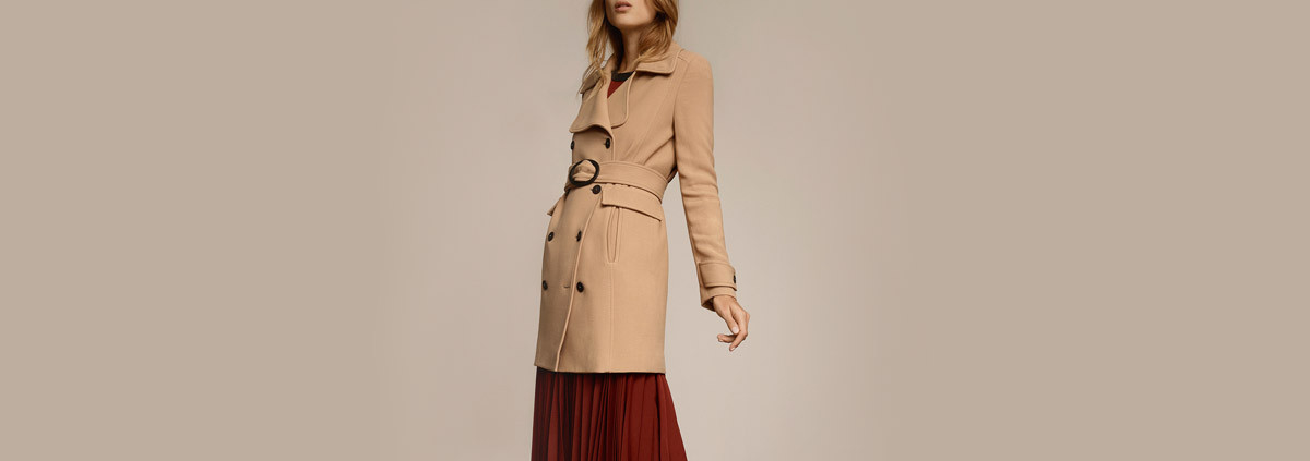 Trechcoat in Beige