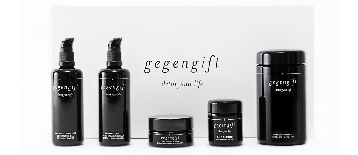 Gegengift detox Beautyprodukte