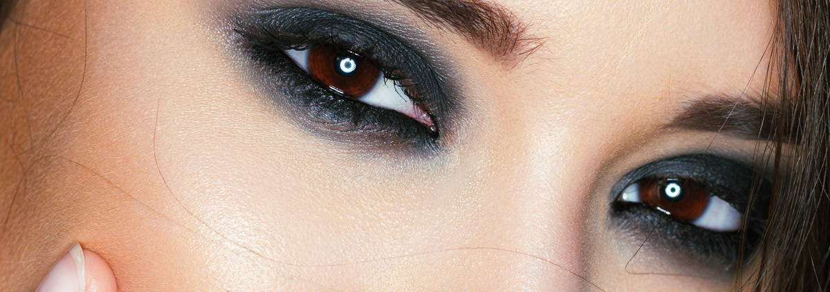 Smokey Eyes mit Kajal