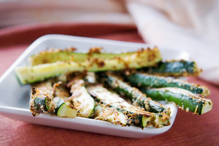 Gebackene Zucchini-Pommes