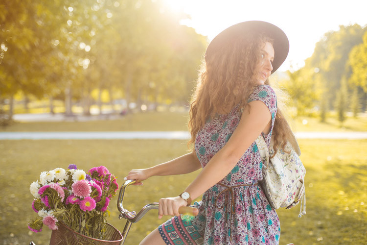 Große Größen im Boho-Style