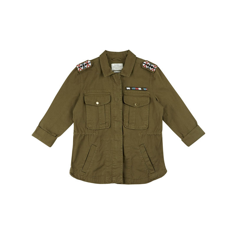 Military Jacke im Ethno Stil