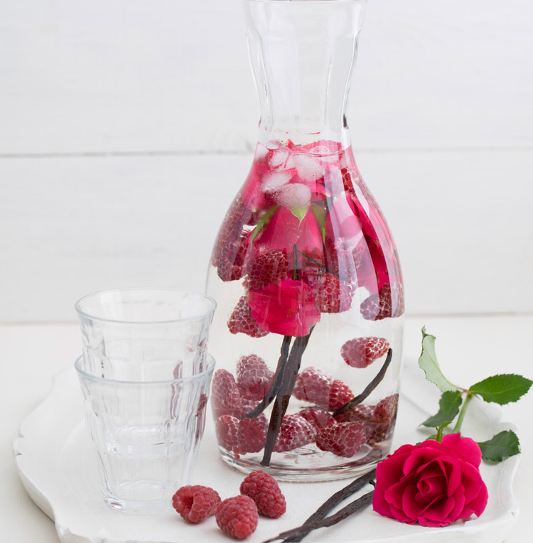 rosenwasser trinken