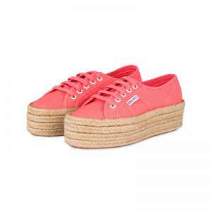 Plateau-Sneaker von Superga