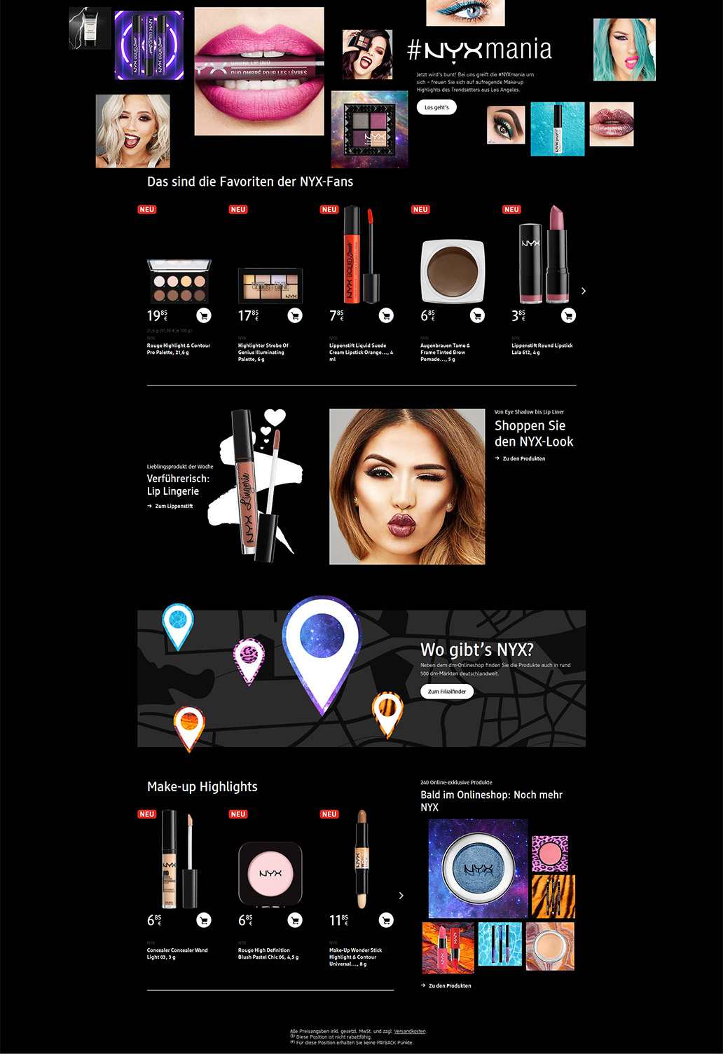 nyx website