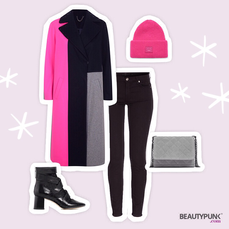 Outfit Trendfarbe Pink