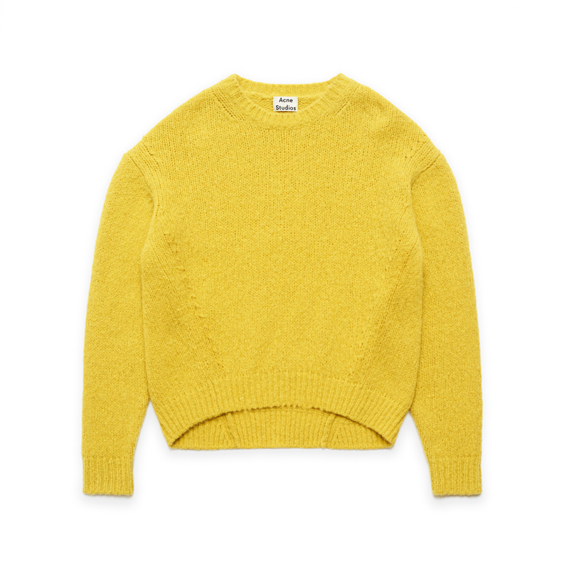 Gelber Pullover von Acne Studios