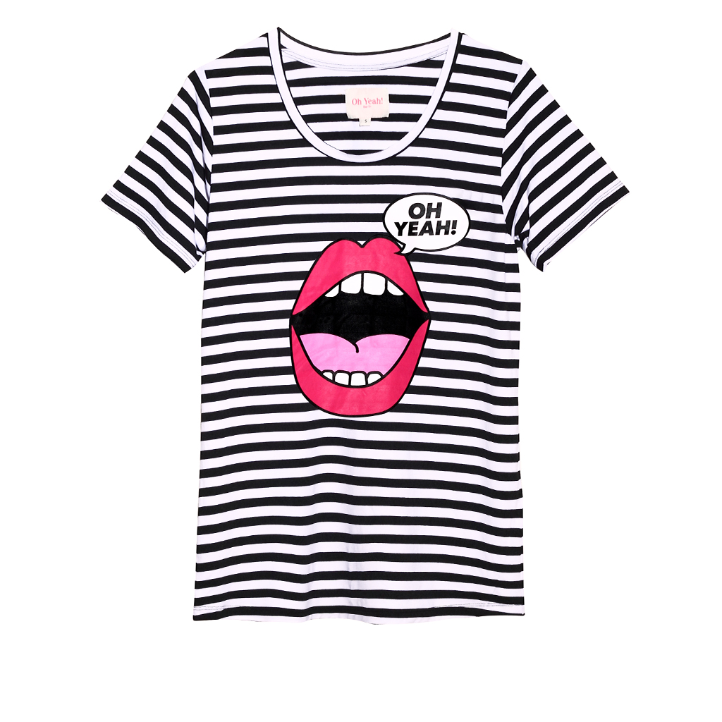 stripes shirt lipsbig