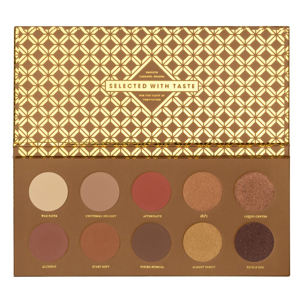 zoeva caramel melange eyeshadow palette