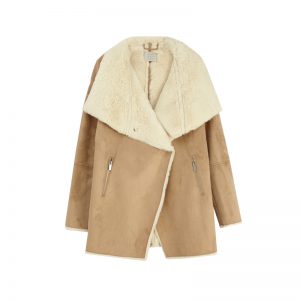 Lammfelljacke von Bershka