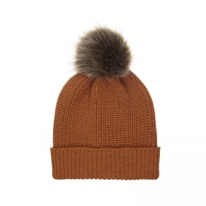 Beanie mit Bommel