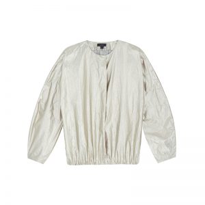 Silberne Bomberjacke