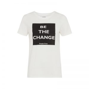 Slogan T-shirt von People Tree