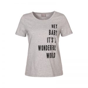 Slogan T-Shirt von Vero Moda