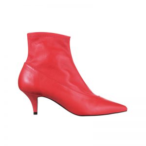 Rote Sock Boots von Topshop