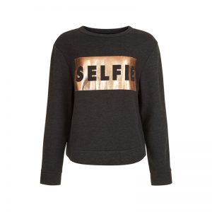 Selfie Sweatshirt von New Look