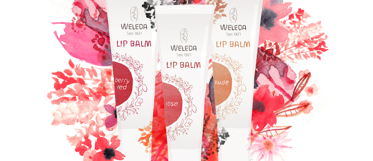 weleda lipbalms