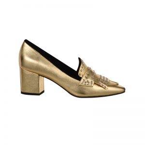 Goldene Pumps von Topshop