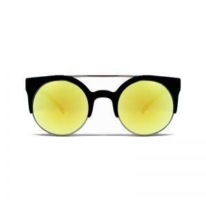 Gelbe Cat Eye Sonnenbrille