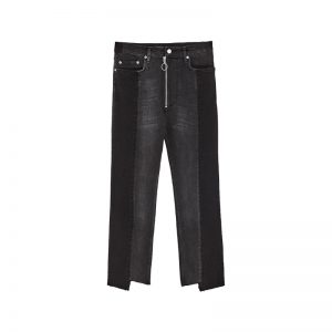 Schwarze Two Tone Jeans von ZARA