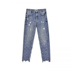 Perlen-Jeans von ZARA