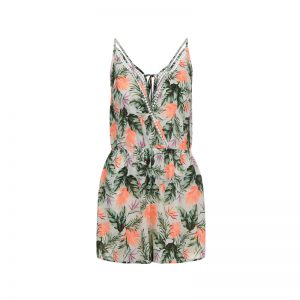 Playsuit mit Tropical Print