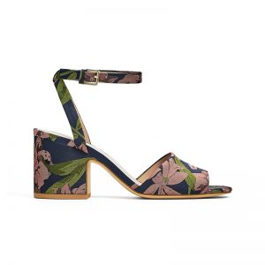 Sandale mit Tropical Prints