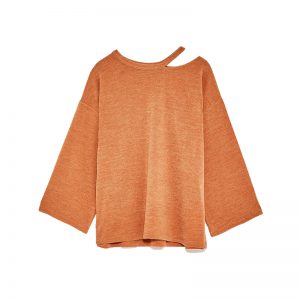 Sweatshirt mit Cut-Out von ZARA