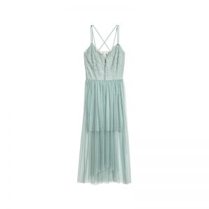 Spitzenkleid in Mint