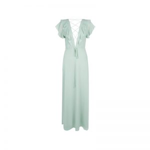 Langes Kleid in Mint