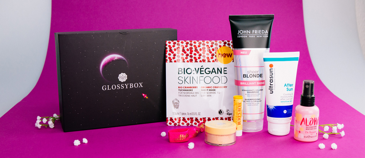 glossybox pink planet