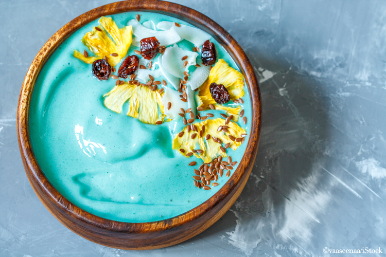 mermaid blue bowl