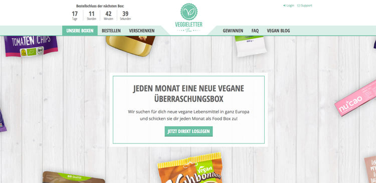 veggieletter startseite