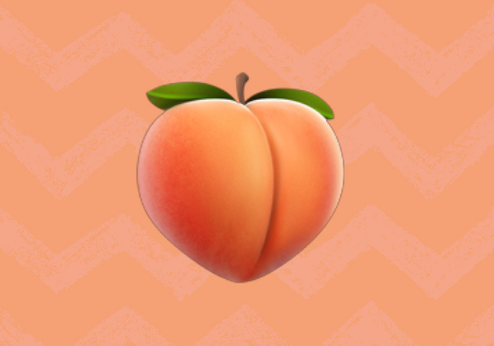 peach hair haarfarbe emoji