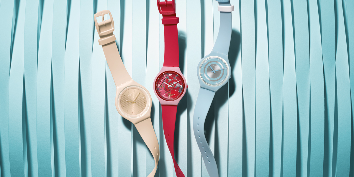 swatch uhr skin