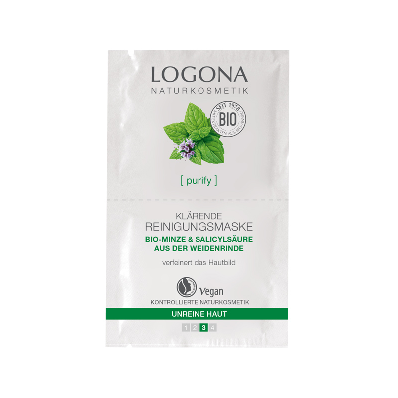 Reinigung Klärendes Gesichtswasser Bio-Minze & Salicylsäure Aus