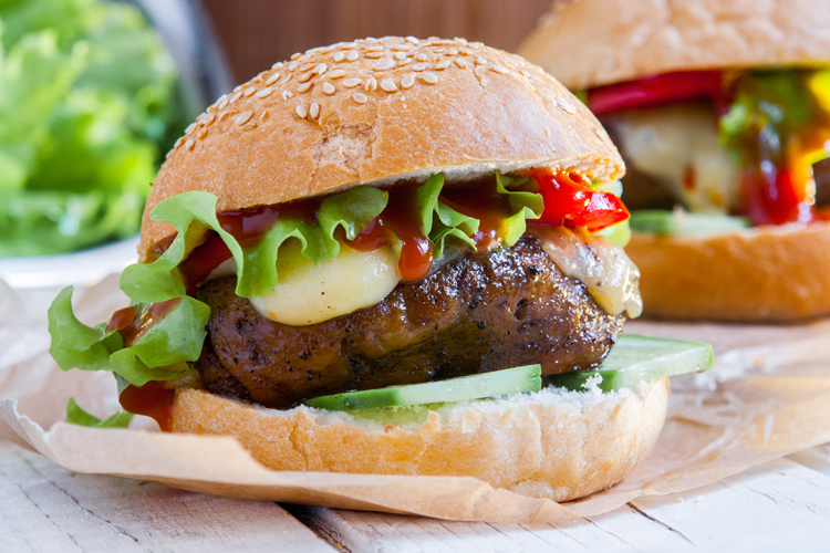 seitan burger