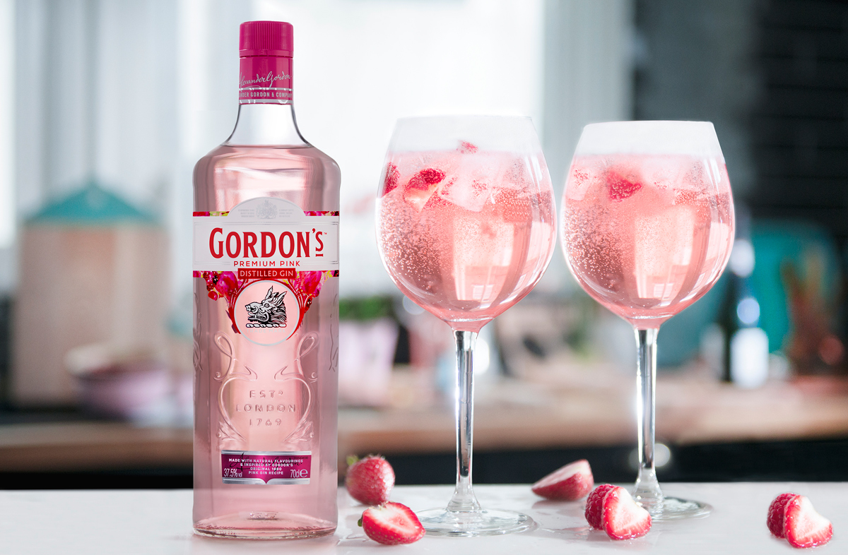 Erfrischende Drinkrezepte Von Gordon S Pink Gin