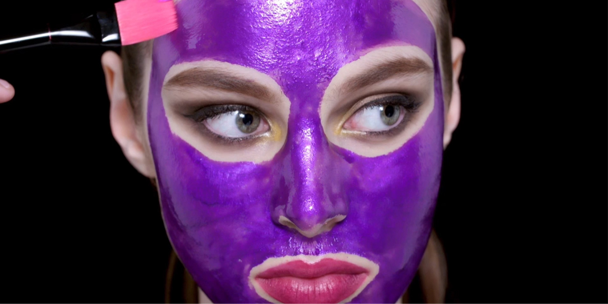 omg purple mask