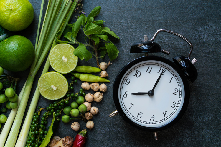 fasten uhr essen