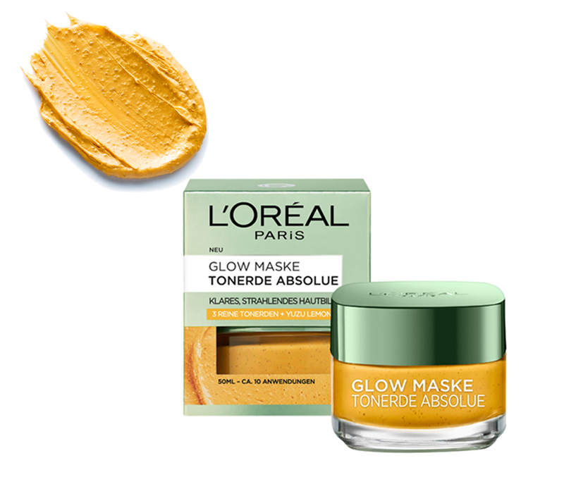 loreal glow maske